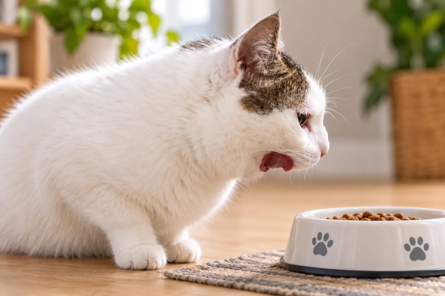 Why Is My Cat Vomiting After Eating?